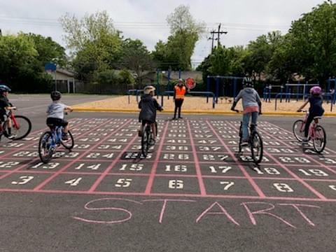 A Bike Rodeo. Yippee ki-yay! A Bike Rodeo. Yippee ki-yay!