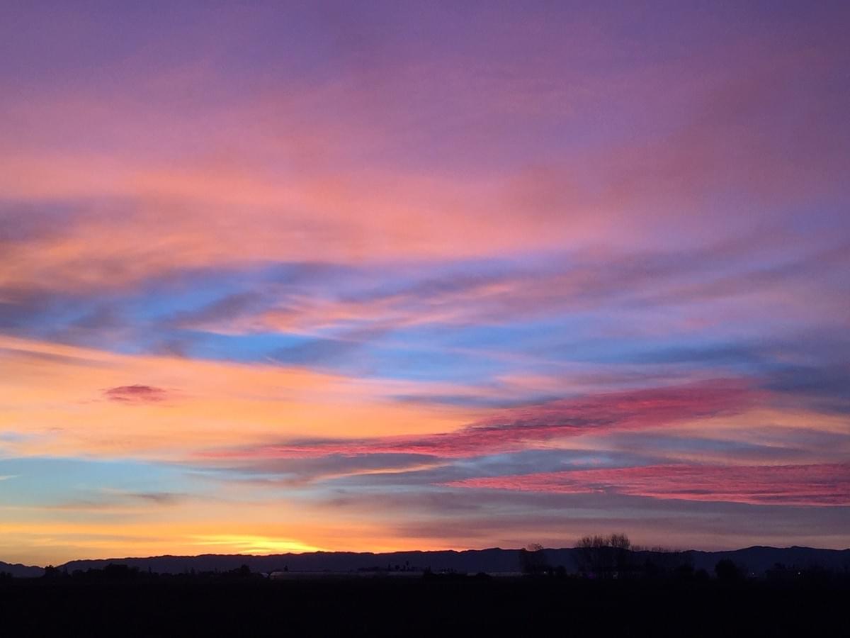 Founder of The BIke Campaign, Maria Contreras Tebbut, saw this sunset while biking home one evening. Founder of The BIke Campaign, Maria Contreras Tebbut, saw this sunset while biking home one evening.