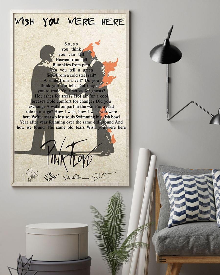 Wallpaper Hot Wish You Were Here Pink Floyd Poster For Android Free