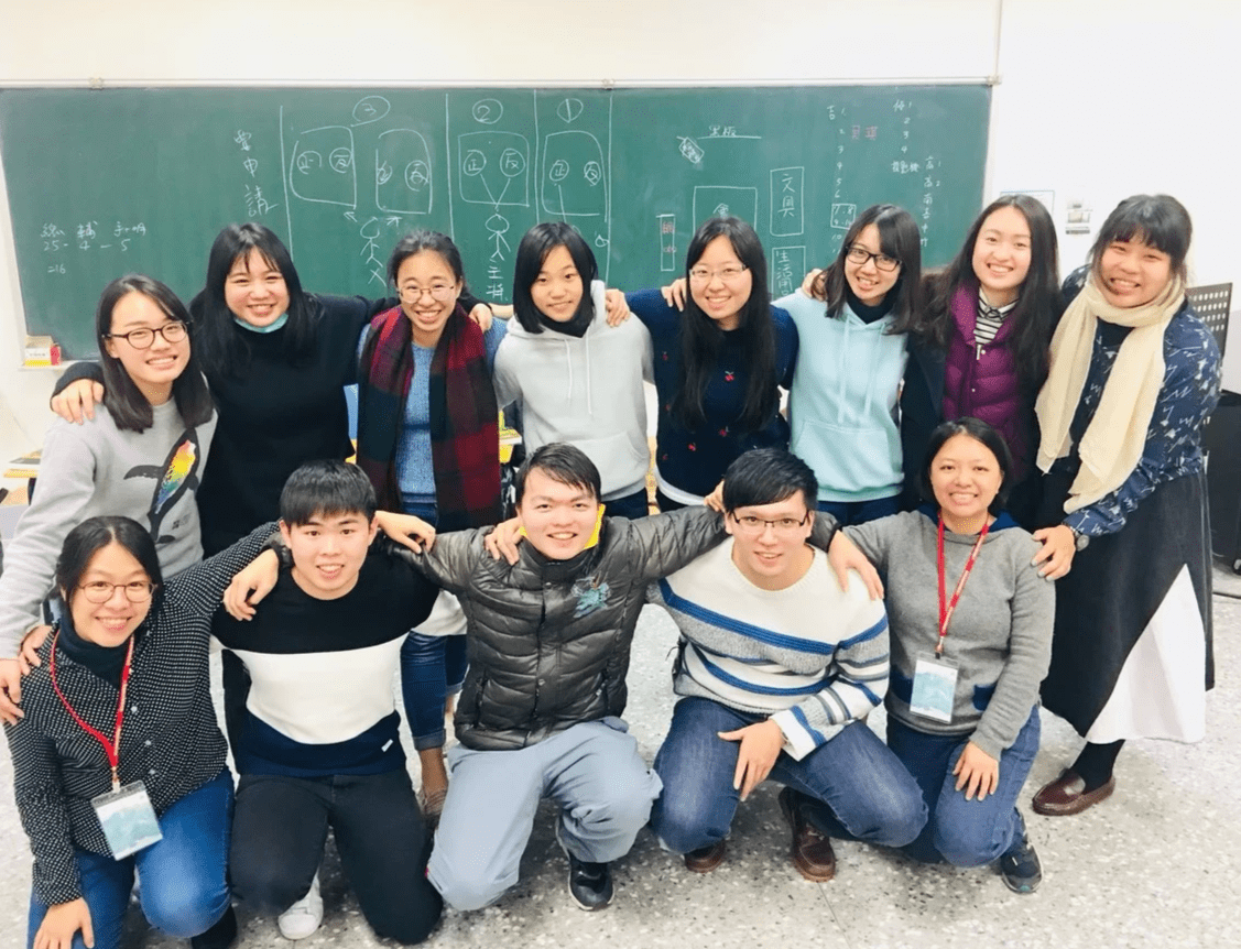 離營籌委合照。 離營籌委合照。