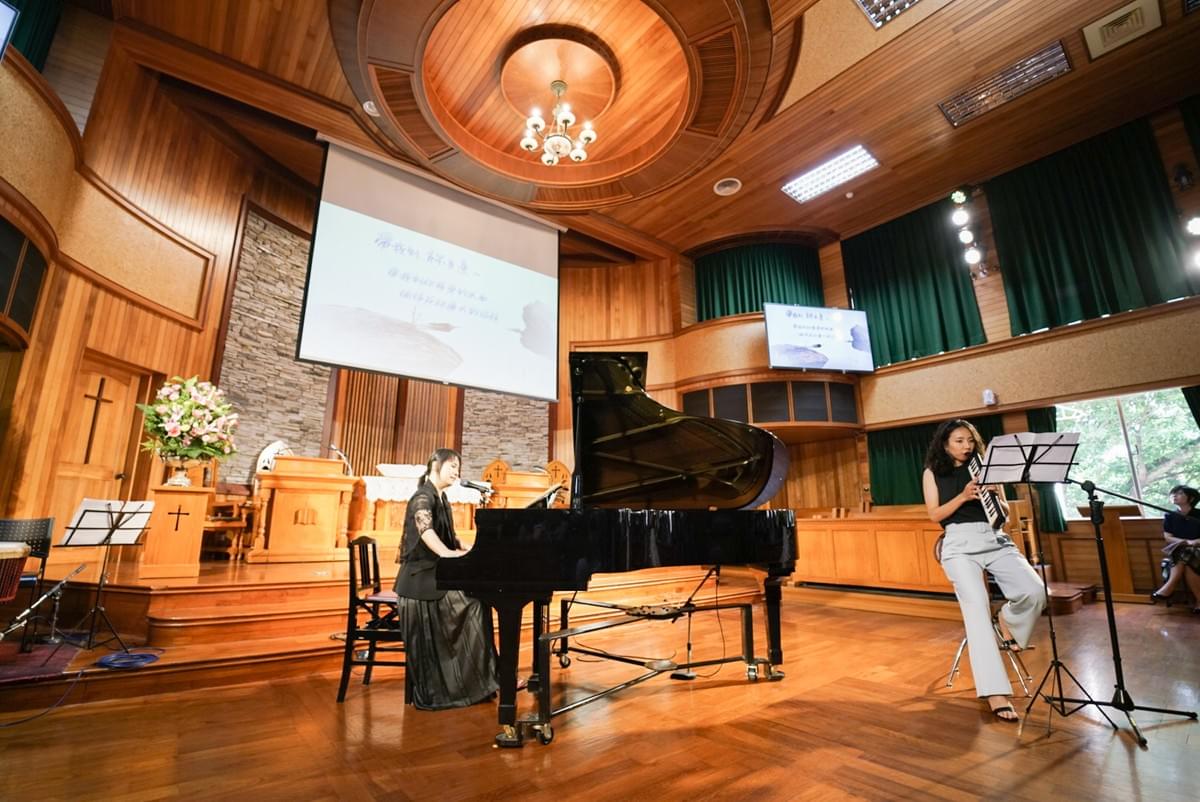 2020年7月在羅東長老教會舉辦售票音樂會。(圖|作者) 2020年7月在羅東長老教會舉辦售票音樂會。(圖|作者)