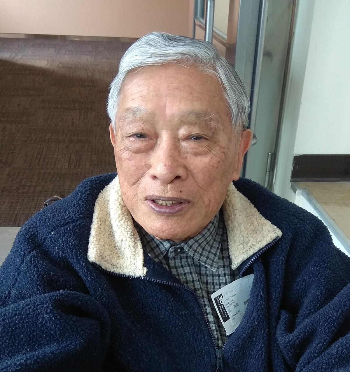 2019年1月張瑞雄牧師晚年照。(圖|廖安惠) 2019年1月張瑞雄牧師晚年照。(圖|廖安惠)
