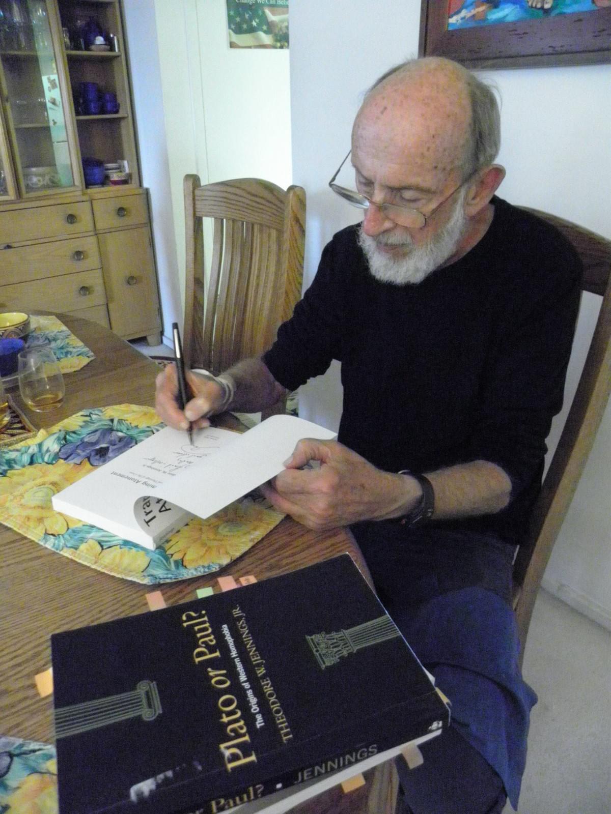 Theodore W. Jennings(1942—2020)一生致力於神學教育。(圖|Wesley Cheng) Theodore W. Jennings(1942—2020)一生致力於神學教育。(圖|Wesley Cheng)