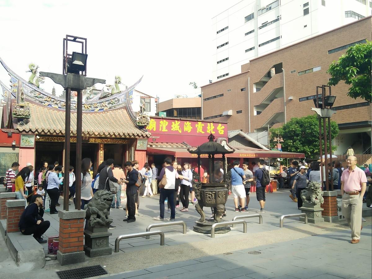台北霞海城隍廟。(照片來源/作者提供) 台北霞海城隍廟。(照片來源/作者提供)