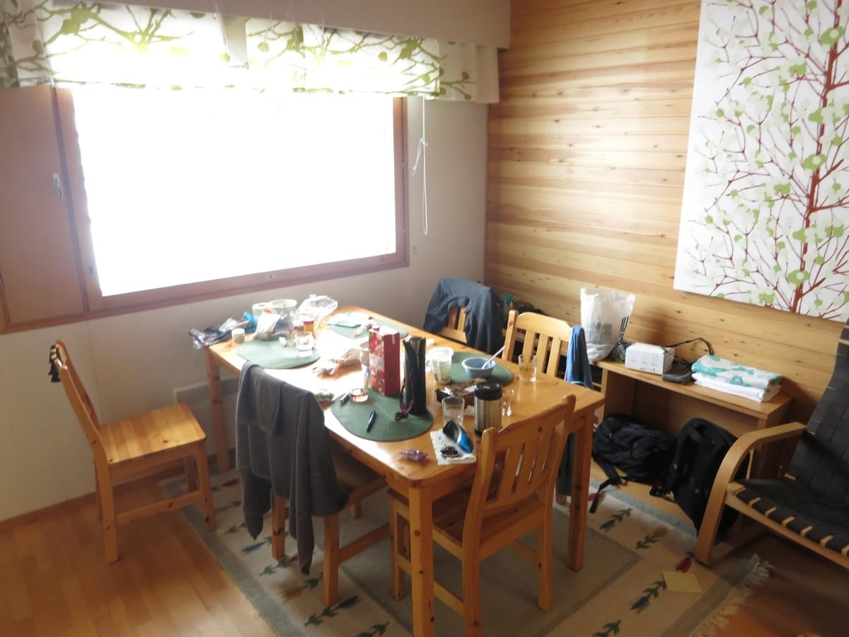 溫暖的木屋餐廳。(照片來源/作者提供) 溫暖的木屋餐廳。(照片來源/作者提供)