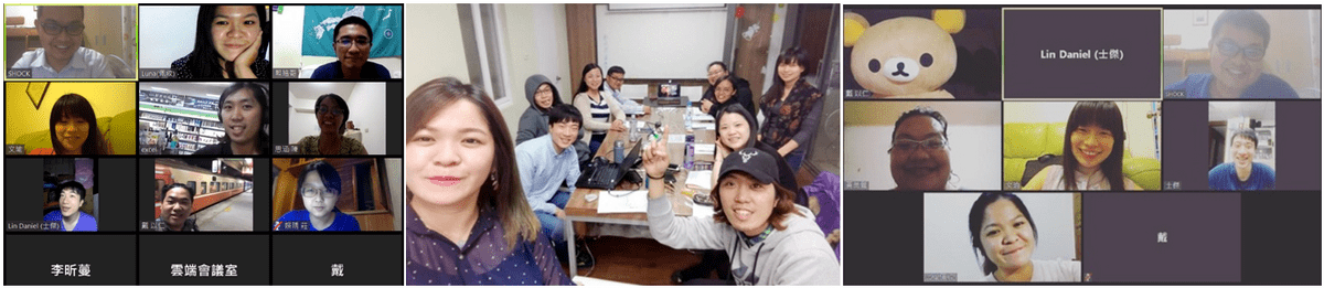 社青讀經營籌委之各種視訊會議。(照片來源/作者提供) 社青讀經營籌委之各種視訊會議。(照片來源/作者提供)