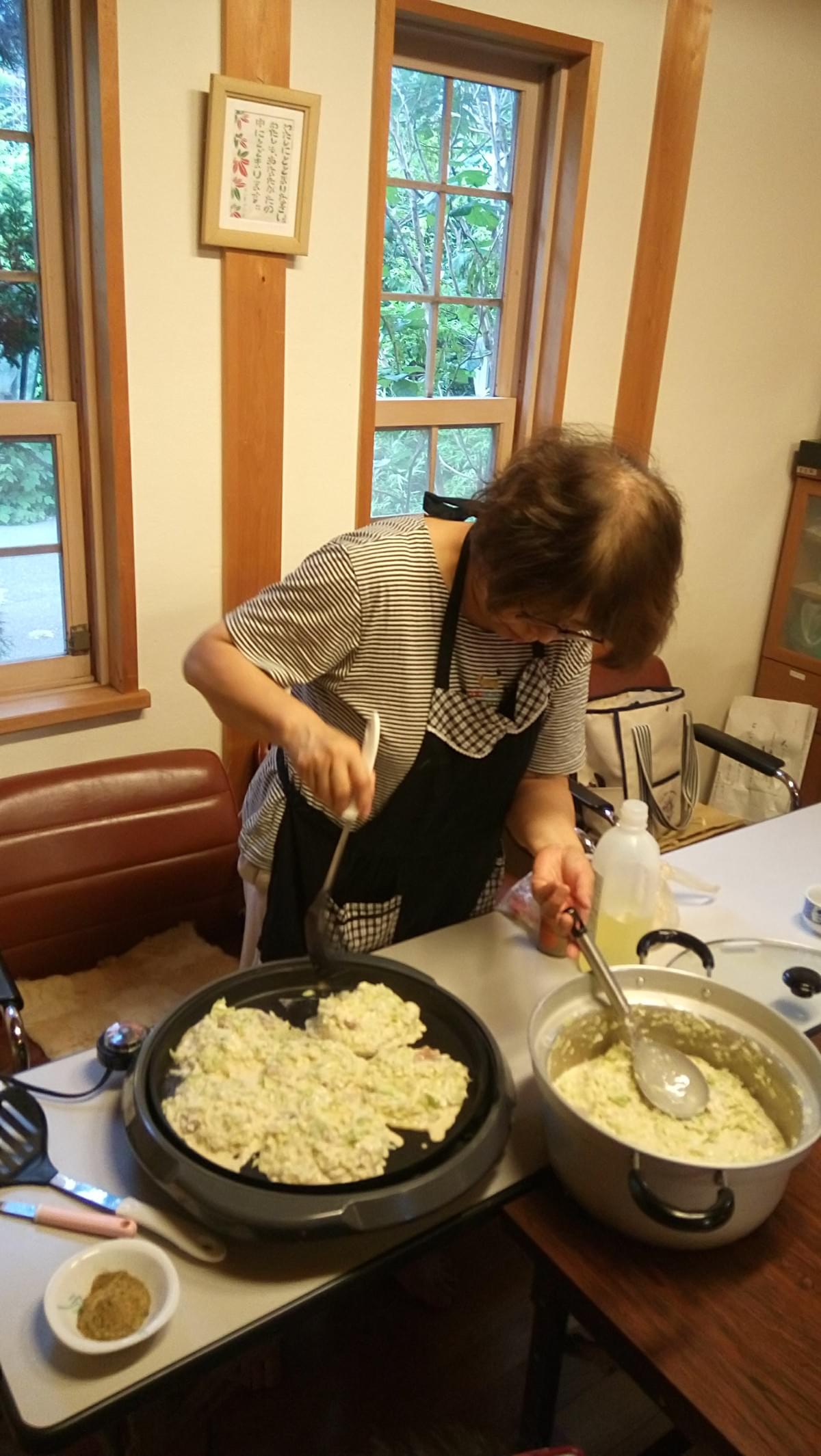 體驗自製大阪燒。(照片來源/作者提供) 體驗自製大阪燒。(照片來源/作者提供)