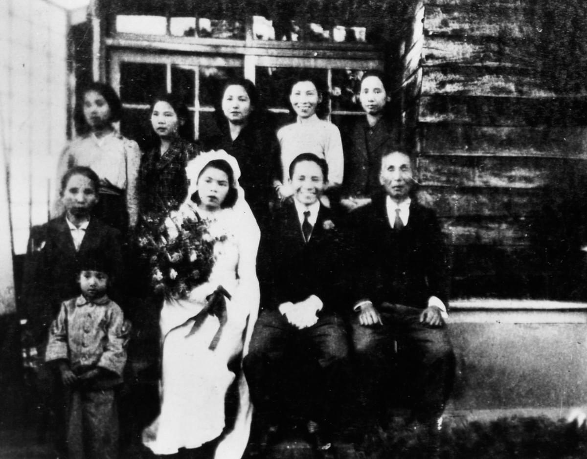 鍾肇政結婚照。(照片來源/作者提供) 鍾肇政結婚照。(照片來源/作者提供)