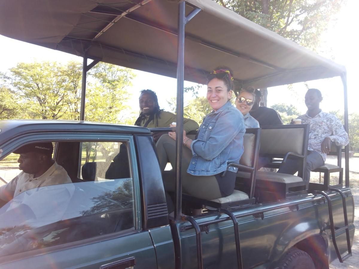 Safari in Livingstone's Mosi-oa-Tunya National Park Safari in Livingstone's Mosi-oa-Tunya National Park
