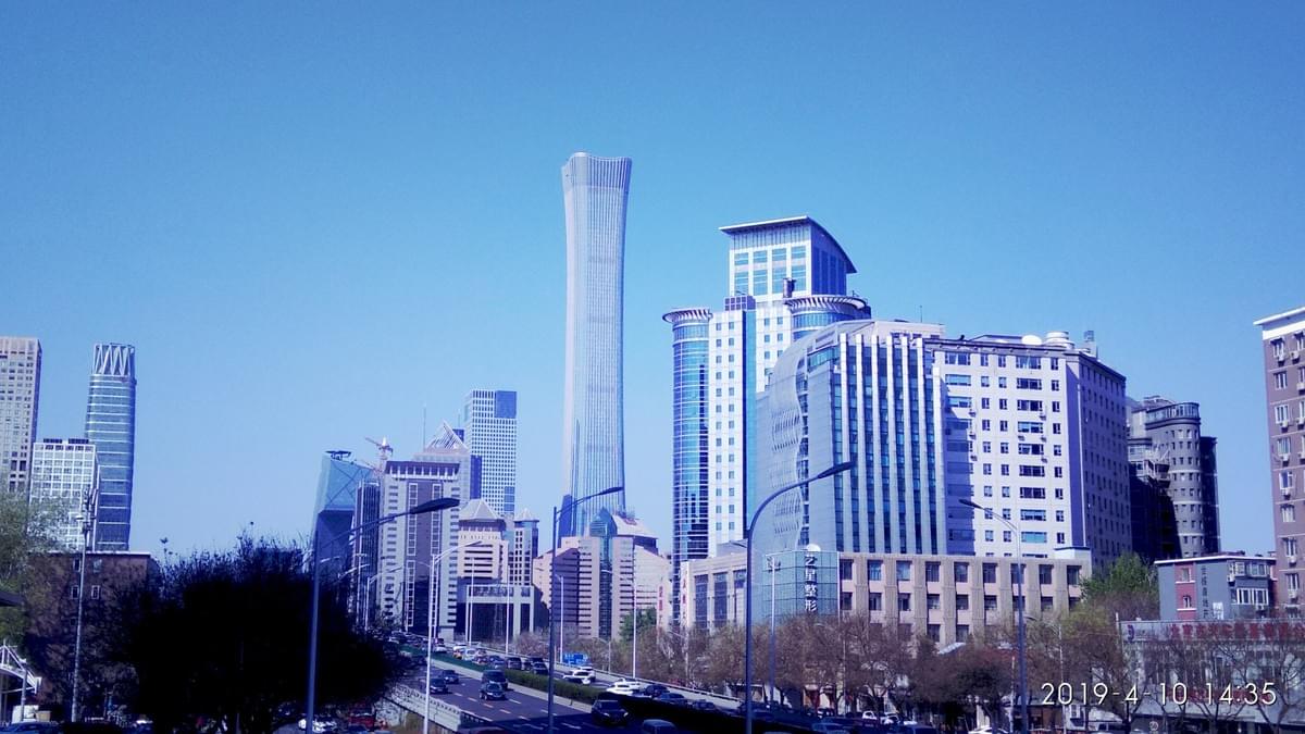 There is blue sky in Beijing, but not every day. There is blue sky in Beijing, but not every day.