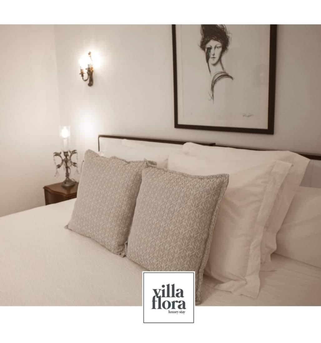 Resting in these beds is worth your money spent at Villa Flora. Resting in these beds is worth your money spent at Villa Flora.