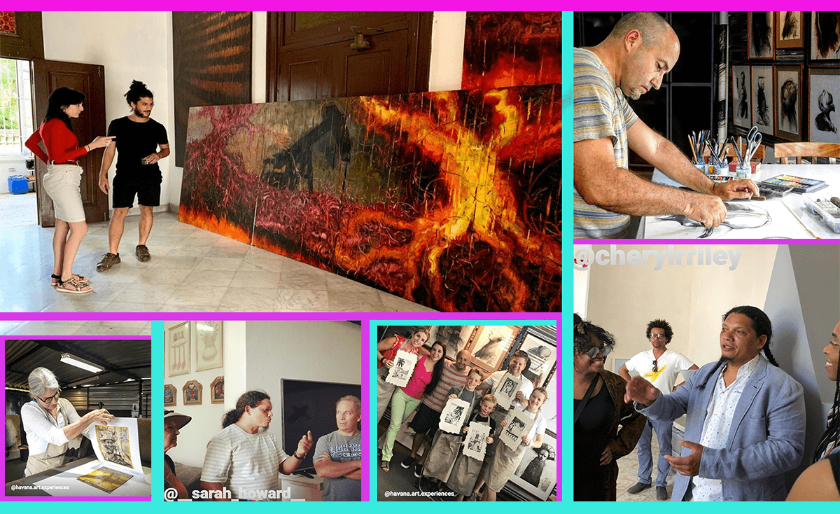These 3 artists' studios are a good chance to know first hand what cuban culture is about. These 3 artists' studios are a good chance to know first hand what cuban culture is about.