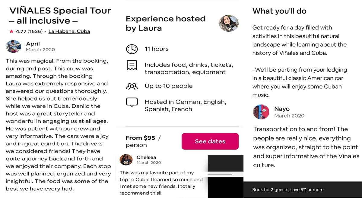 The providers of this Viñales Valley excel as it is demonstrable on the reviews they have gathers on Airbnb. The providers of this Viñales Valley excel as it is demonstrable on the reviews they have gathers on Airbnb.