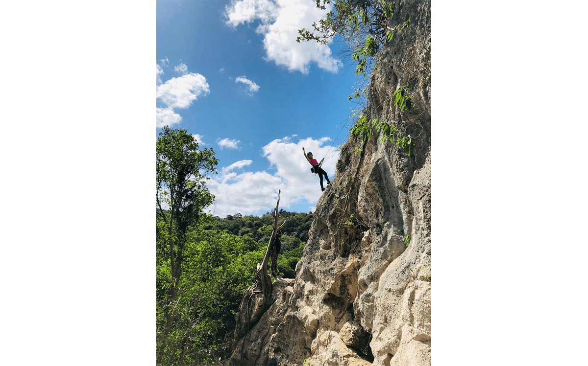 Climbing in Viñales Valley, Pinar del Río Province. Climbing in Viñales Valley, Pinar del Río Province.