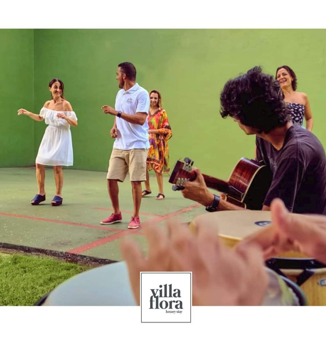 Villa Flora offers several cultural activities like live concerts and salsa dancing classes. Villa Flora offers several cultural activities like live concerts and salsa dancing classes.