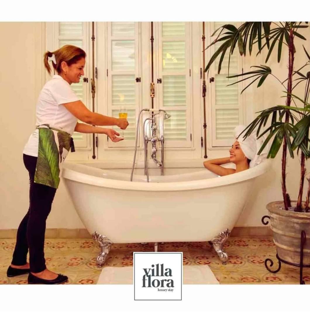 In a bathtub like this relaxation is guaranteed after a full day of fun. In a bathtub like this relaxation is guaranteed after a full day of fun.