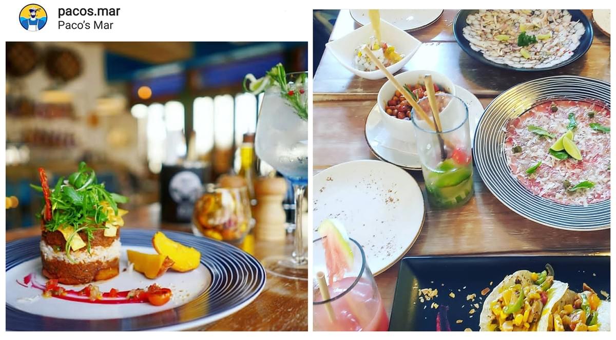 Paco's Mar has a full curated menu of incredible items Paco's Mar has a full curated menu of incredible items
