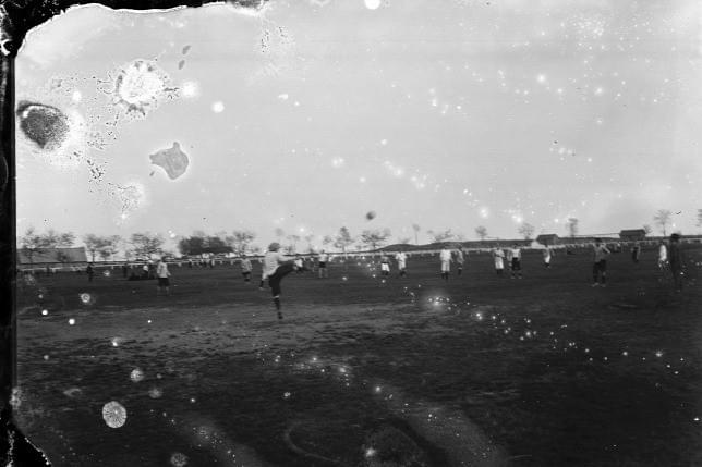 試合の前日に雪が降った 試合の前日に雪が降った