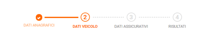 Dettaglio progress tracker Facile.it Dettaglio progress tracker Facile.it