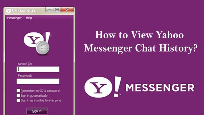 View Yahoo Messenger Chat History View Yahoo Messenger Chat History