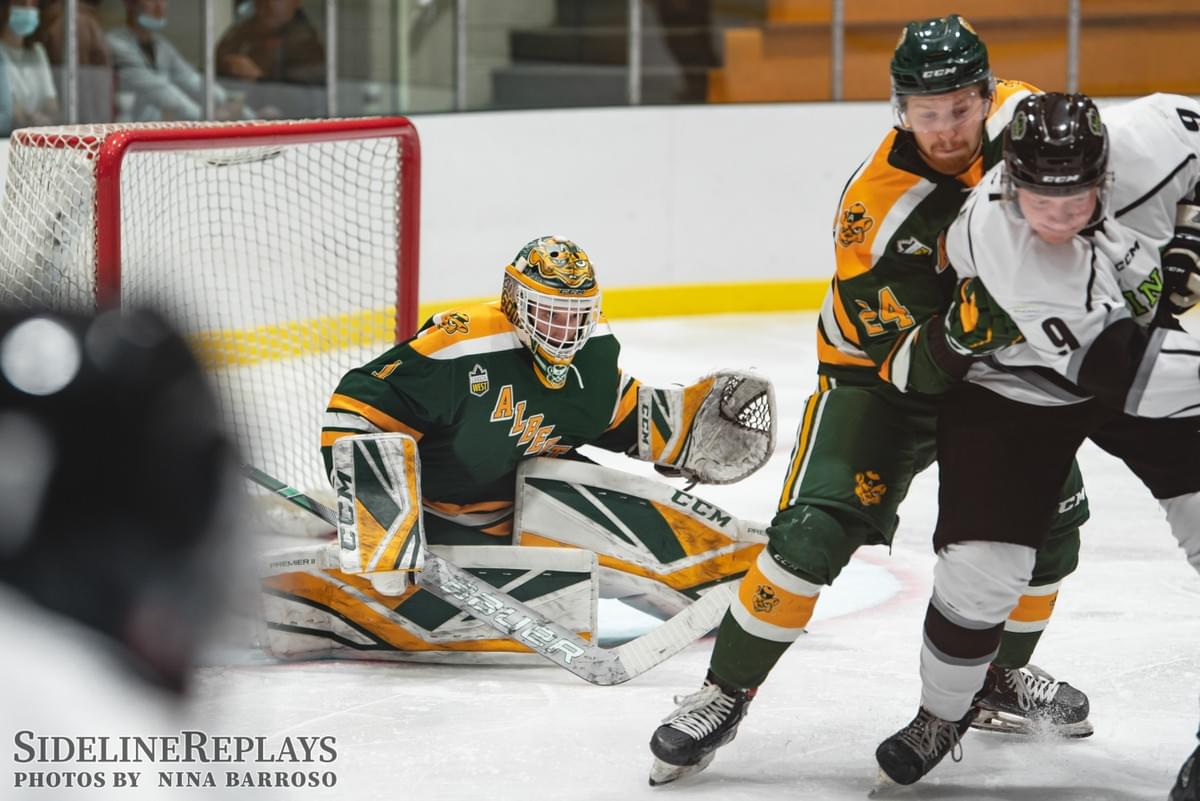 Golden Bears vs Red Deer Polytechnic Kings - Hockey - Sept 10, 2021 photos by Nina Barroso for Sideline Replays Golden Bears vs Red Deer Polytechnic Kings - Hockey - Sept 10, 2021 photos by Nina Barroso for Sideline Replays
