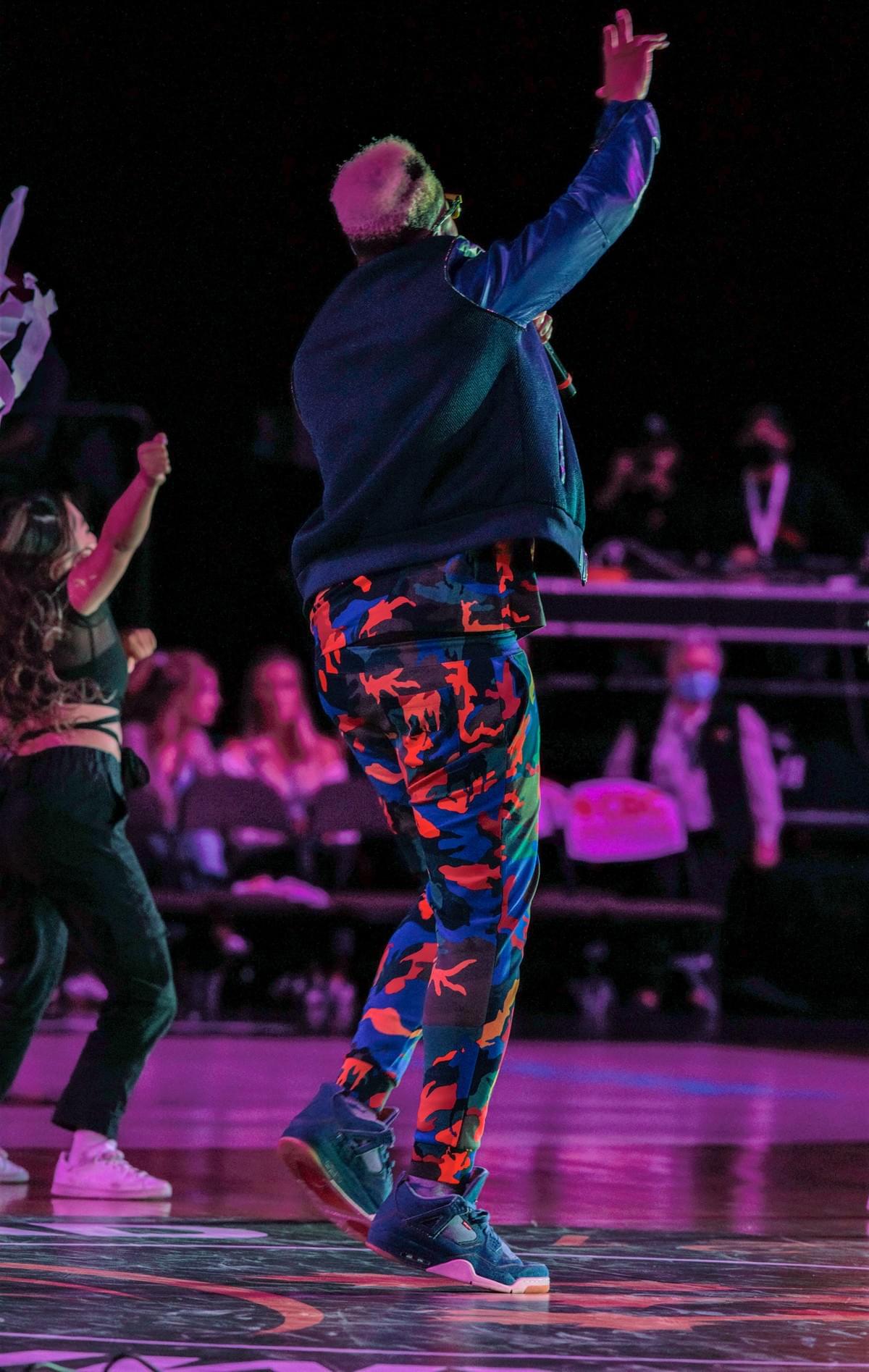 Kardinal Offishall Performs The Halftime Show At The 2021 CEBL finals in Edmonton - press photo by Karrie Daly for Sideline Replays Kardinal Offishall Performs The Halftime Show At The 2021 CEBL finals in Edmonton - press photo by Karrie Daly for Sideline Replays