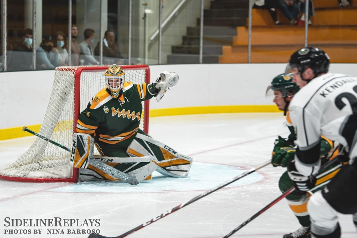 Golden Bears vs Red Deer Polytechnic Kings - Hockey - Sept 10, 2021 photos by Nina Barroso for Sideline Replays Golden Bears vs Red Deer Polytechnic Kings - Hockey - Sept 10, 2021 photos by Nina Barroso for Sideline Replays