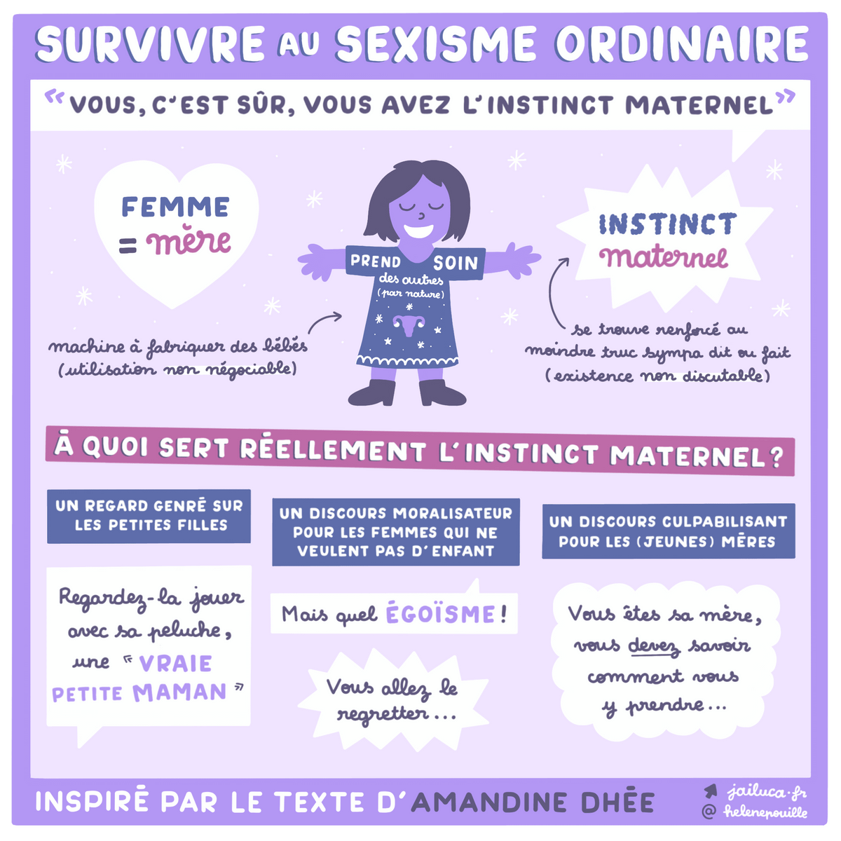 facilitation graphique, facilitation visuelle, sketchnotes, infographie, hélène pouille, féminisme, sexisme, instinct maternel, amandine dhée facilitation graphique, facilitation visuelle, sketchnotes, infographie, hélène pouille, féminisme, sexisme, instinct maternel, amandine dhée