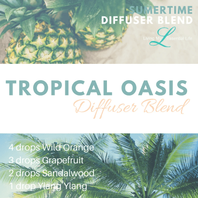 The tropical oasis diffuser blend is a perfect summertime diffuser blend The tropical oasis diffuser blend is a perfect summertime diffuser blend