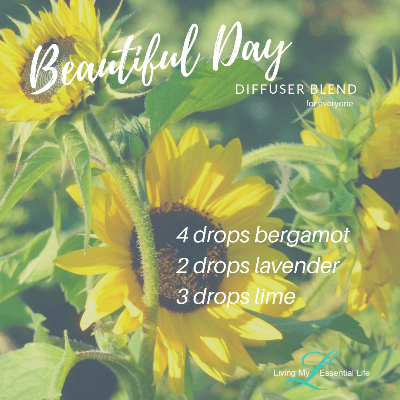 It will be a beautiful day with this diffuser blend from Living My Essential Life It will be a beautiful day with this diffuser blend from Living My Essential Life