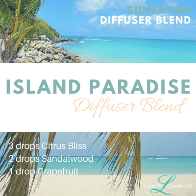 This island paradise diffuser blend will whisk you away to your private beach. This island paradise diffuser blend will whisk you away to your private beach.