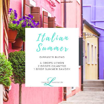 Italian Summer diffuser blend with summer savory essential oil Italian Summer diffuser blend with summer savory essential oil