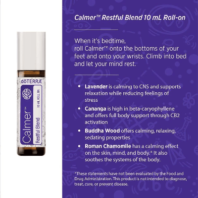 When it's bedtmie use Calmer on the bottom of your feet and on wrists to let your mind rest before bed. When it's bedtmie use Calmer on the bottom of your feet and on wrists to let your mind rest before bed.