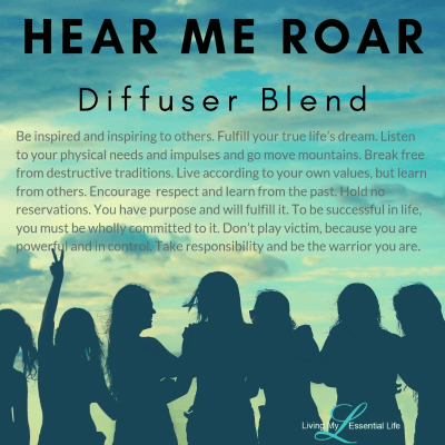 The perfect blend for International Woman's Day! #IWD2020 Hear Me Roar Diffuser Blend The perfect blend for International Woman's Day! #IWD2020 Hear Me Roar Diffuser Blend