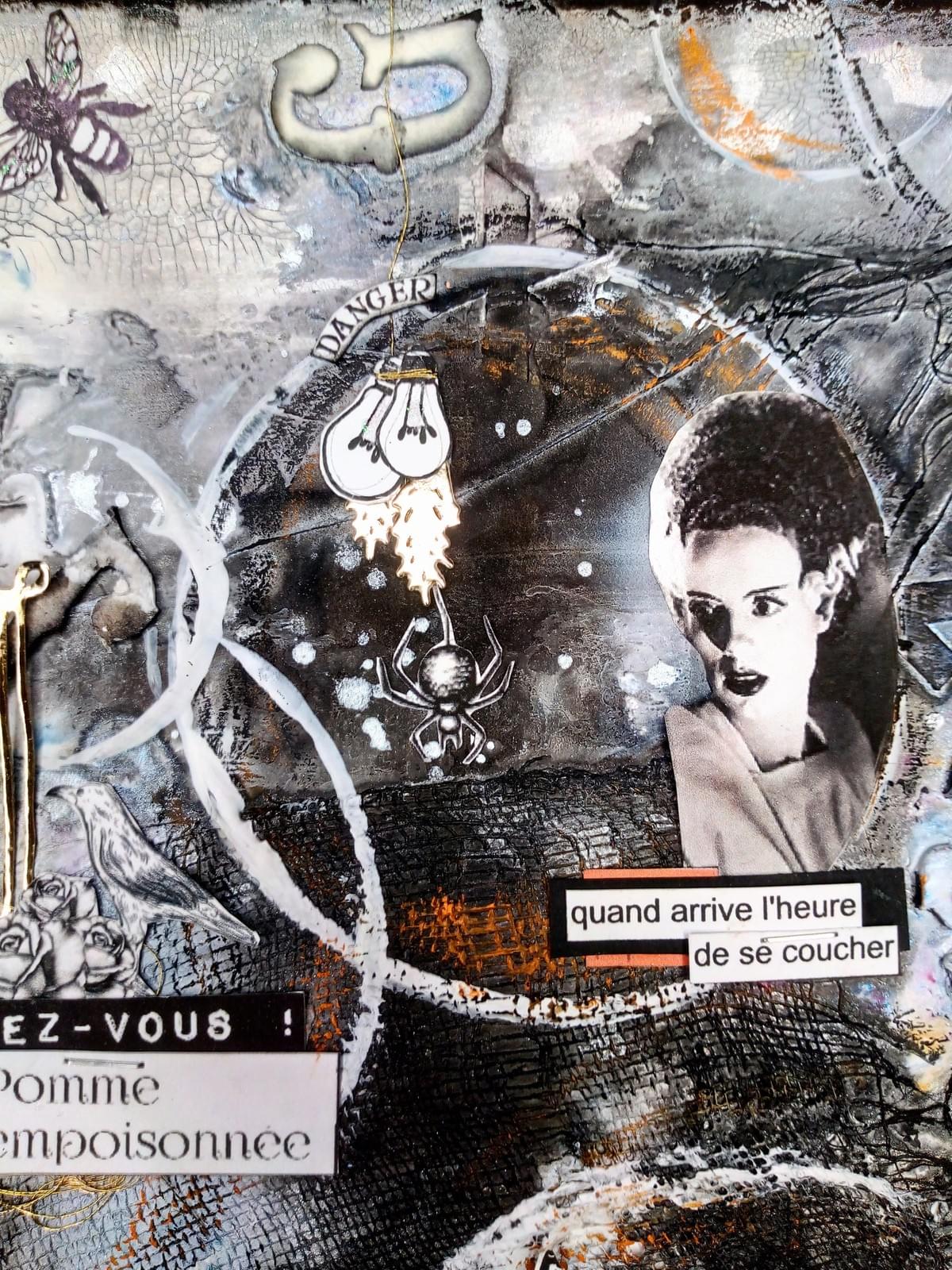 Art journal XXL - Hors série halloween - DT MARGAUX CRéation - Sonia modde-Sator Art journal XXL - Hors série halloween - DT MARGAUX CRéation - Sonia modde-Sator