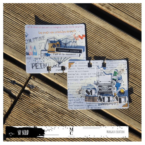 mémorydex so scrap - DT margaux creation - collec. j'aurais voulu être un artiste mémorydex so scrap - DT margaux creation - collec. j'aurais voulu être un artiste