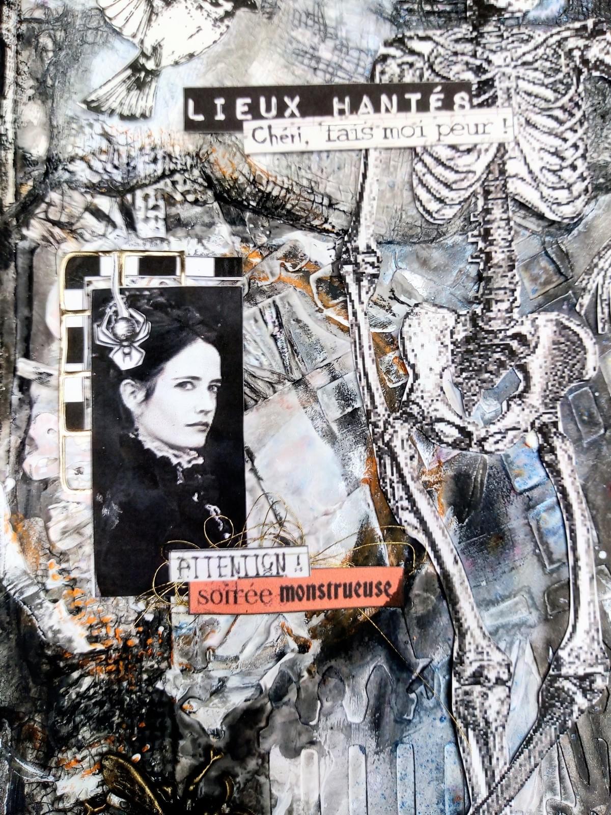 Art journal XXL - Hors série halloween - DT MARGAUX CRéation - Sonia modde-Sator Art journal XXL - Hors série halloween - DT MARGAUX CRéation - Sonia modde-Sator