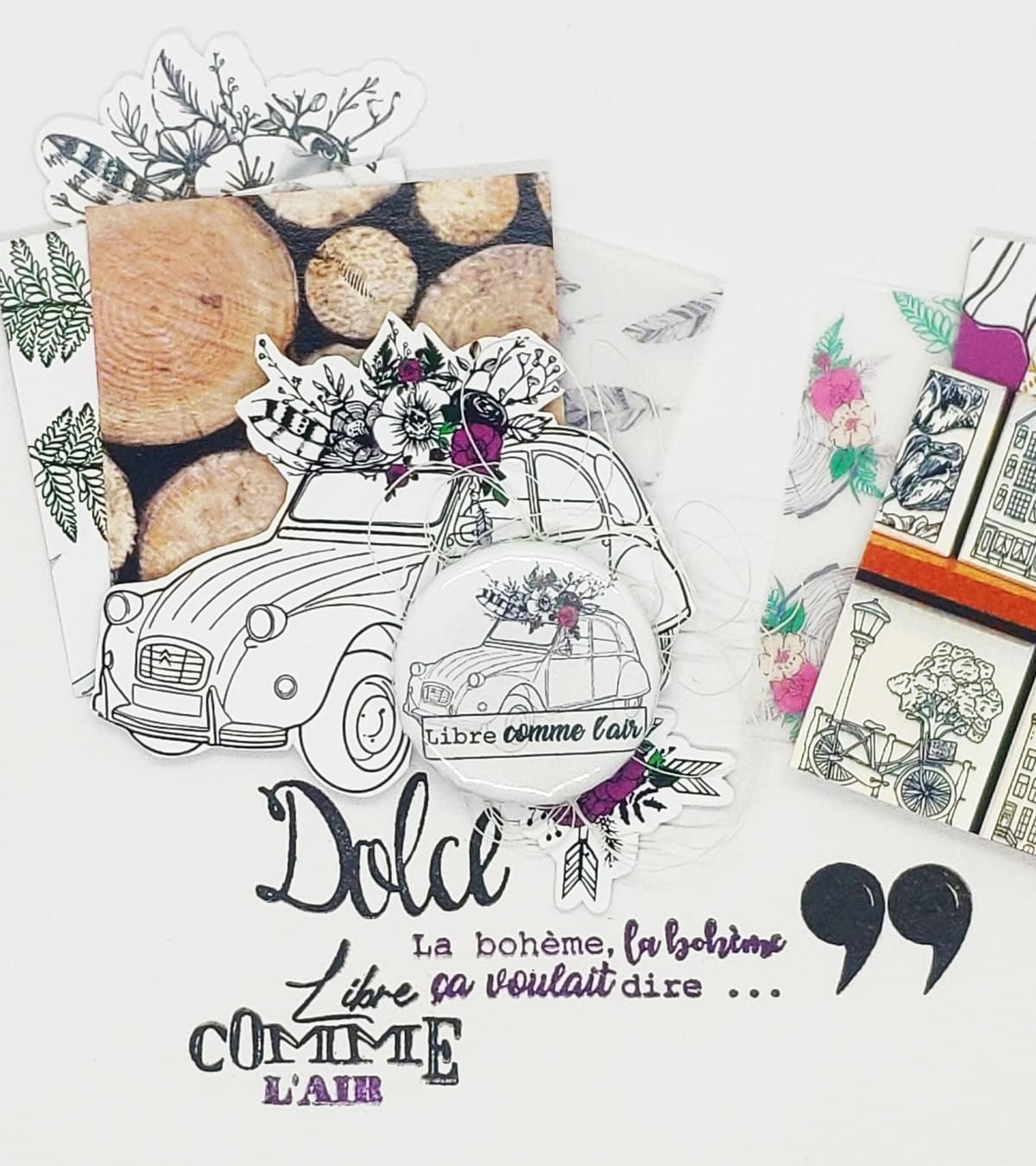 margaux création équipe DT LAlou Babou - La bohème ça voulait dire ... scrapbooking margaux création équipe DT LAlou Babou - La bohème ça voulait dire ... scrapbooking