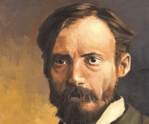 皮耶‧奧古斯特‧雷諾瓦(Pierre-Auguste Renoir, 1841-1919)Self-Portrait 皮耶‧奧古斯特‧雷諾瓦(Pierre-Auguste Renoir, 1841-1919)Self-Portrait