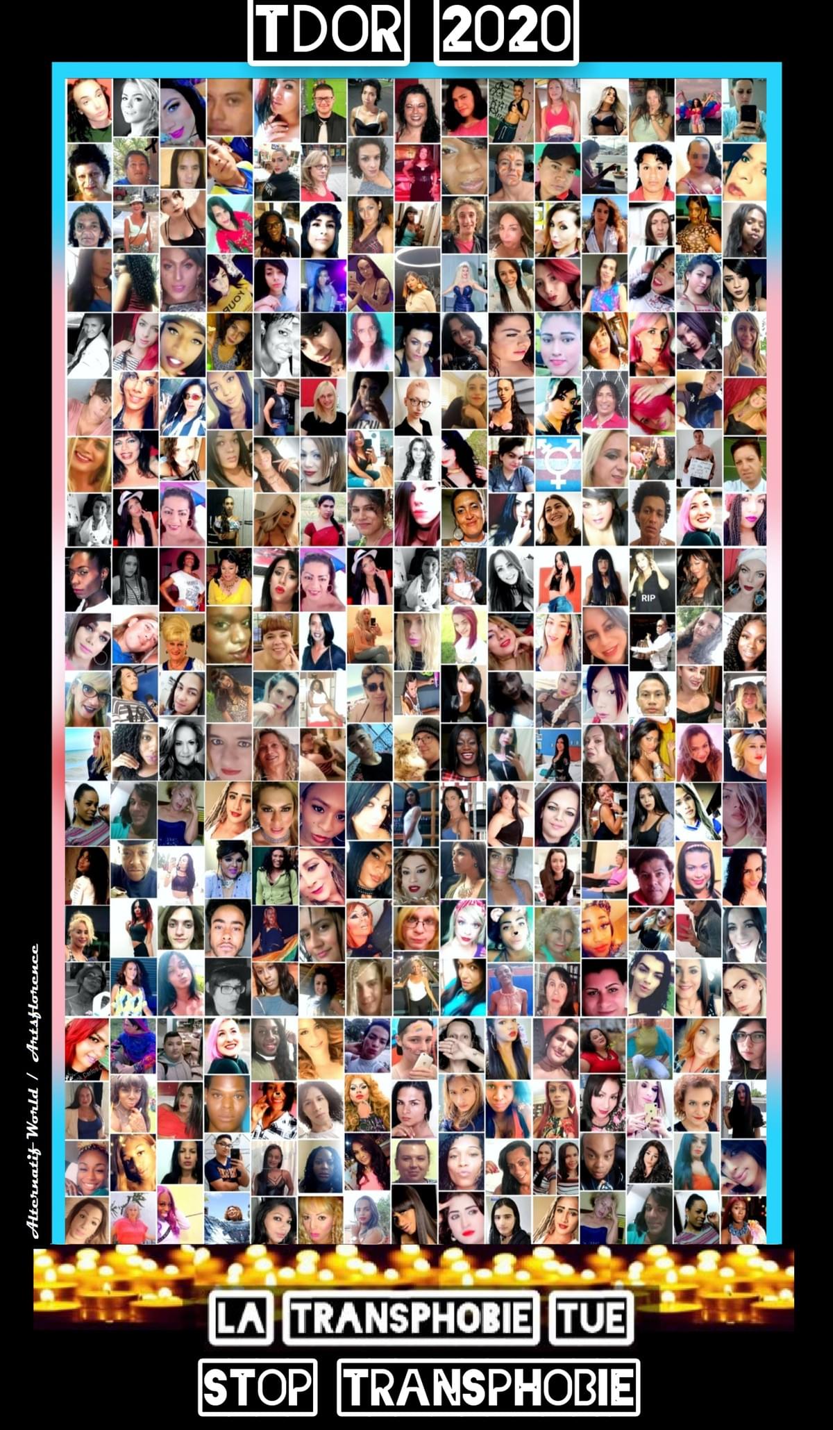 TDOR 2020: hommage à toutes les victimes. Ne les oublions pas! Stop Transphobie, Stop transmisoginynie!! TDOR 2020: hommage à toutes les victimes. Ne les oublions pas! Stop Transphobie, Stop transmisoginynie!!