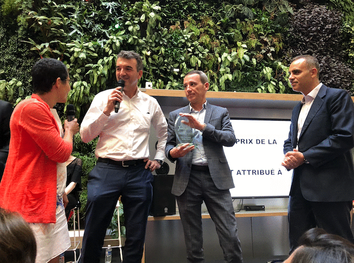 Jooxter et Crédit Agricole Aquitaine lauréats de la catégorie coopération la plus efficace Jooxter et Crédit Agricole Aquitaine lauréats de la catégorie coopération la plus efficace