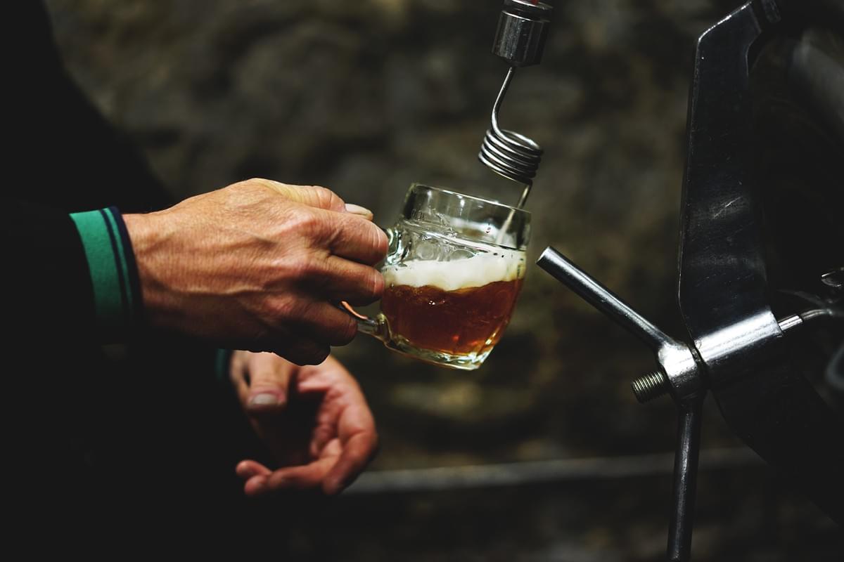 Beer from the tank at Cvikov - Matthew Curtis Beer from the tank at Cvikov - Matthew Curtis