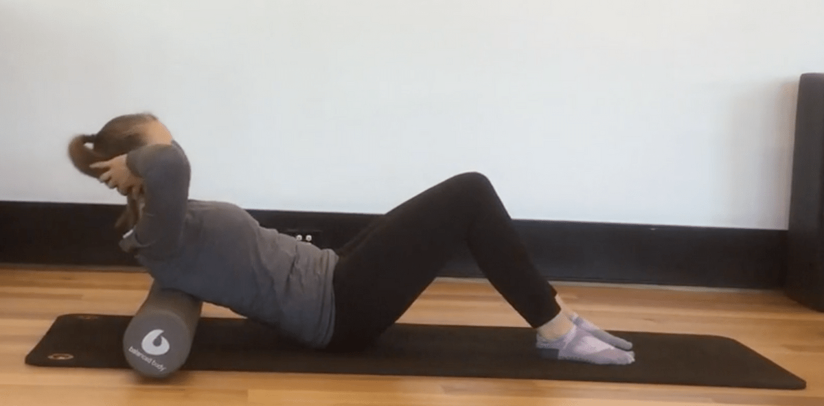 foam roller thoracic massage foam roller thoracic massage