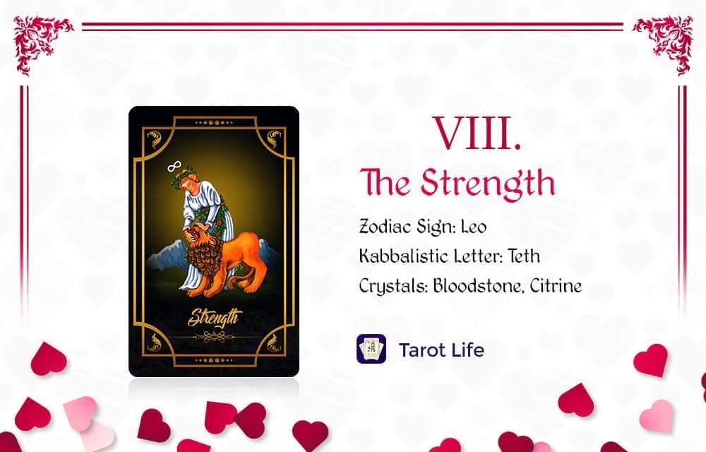 the strength tarot card the strength tarot card