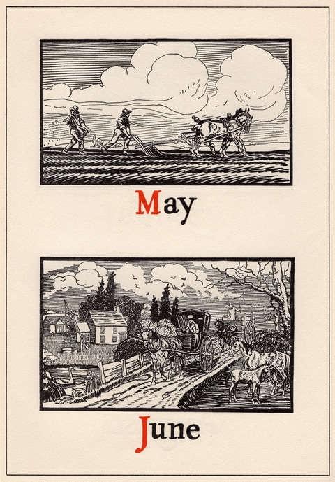 vintage-calendar-by-edward-penfield--may-june vintage-calendar-by-edward-penfield--may-june