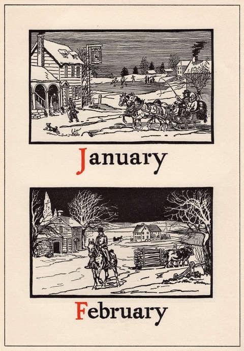 vintage-calendar-by-edward-penfield--january-february vintage-calendar-by-edward-penfield--january-february