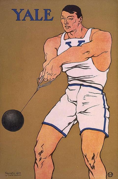 vintage-poster-art-edward-penfield-yale-university-athletics vintage-poster-art-edward-penfield-yale-university-athletics