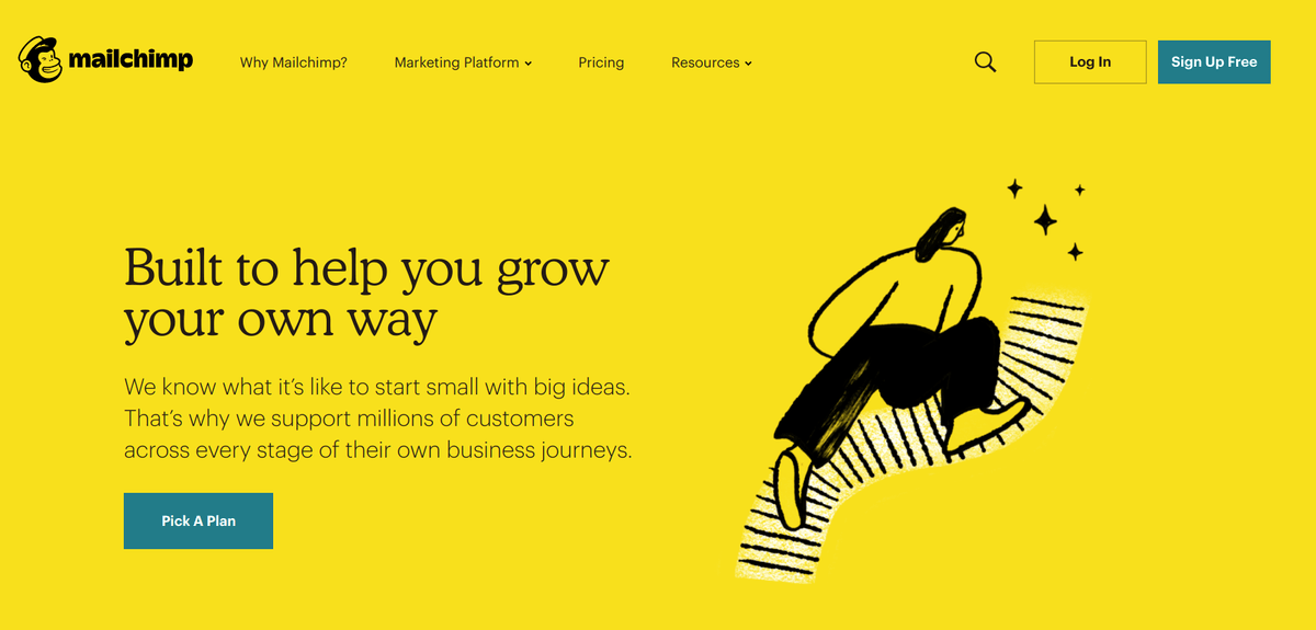 mailchimp newsletter plan signup page mailchimp newsletter plan signup page