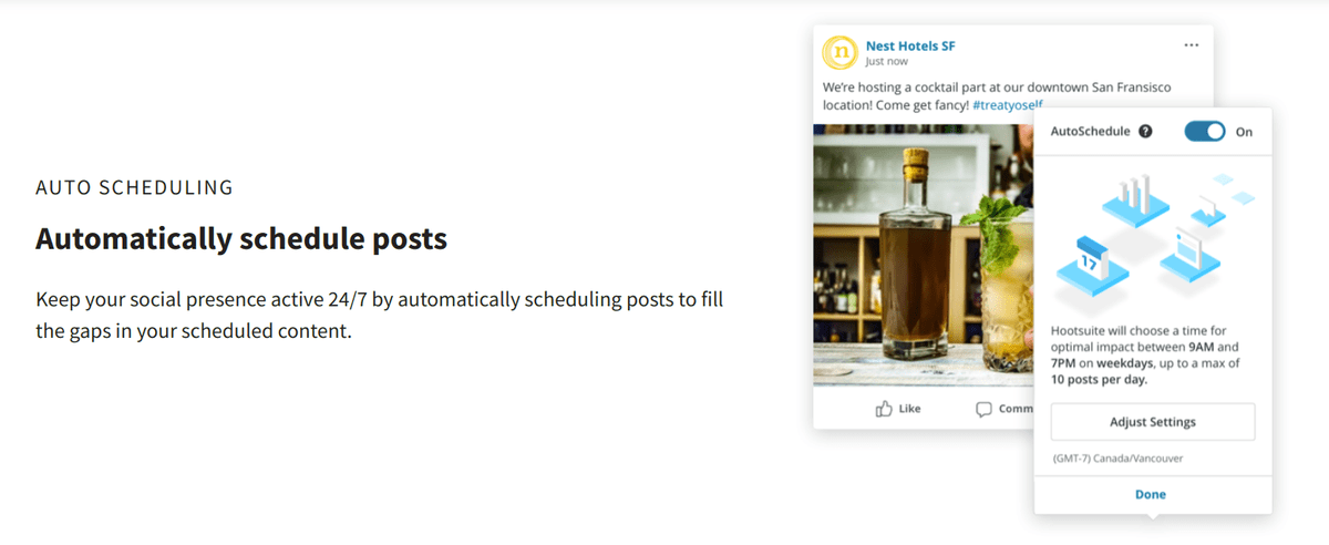hootsuite scheduling social media post feature hootsuite scheduling social media post feature
