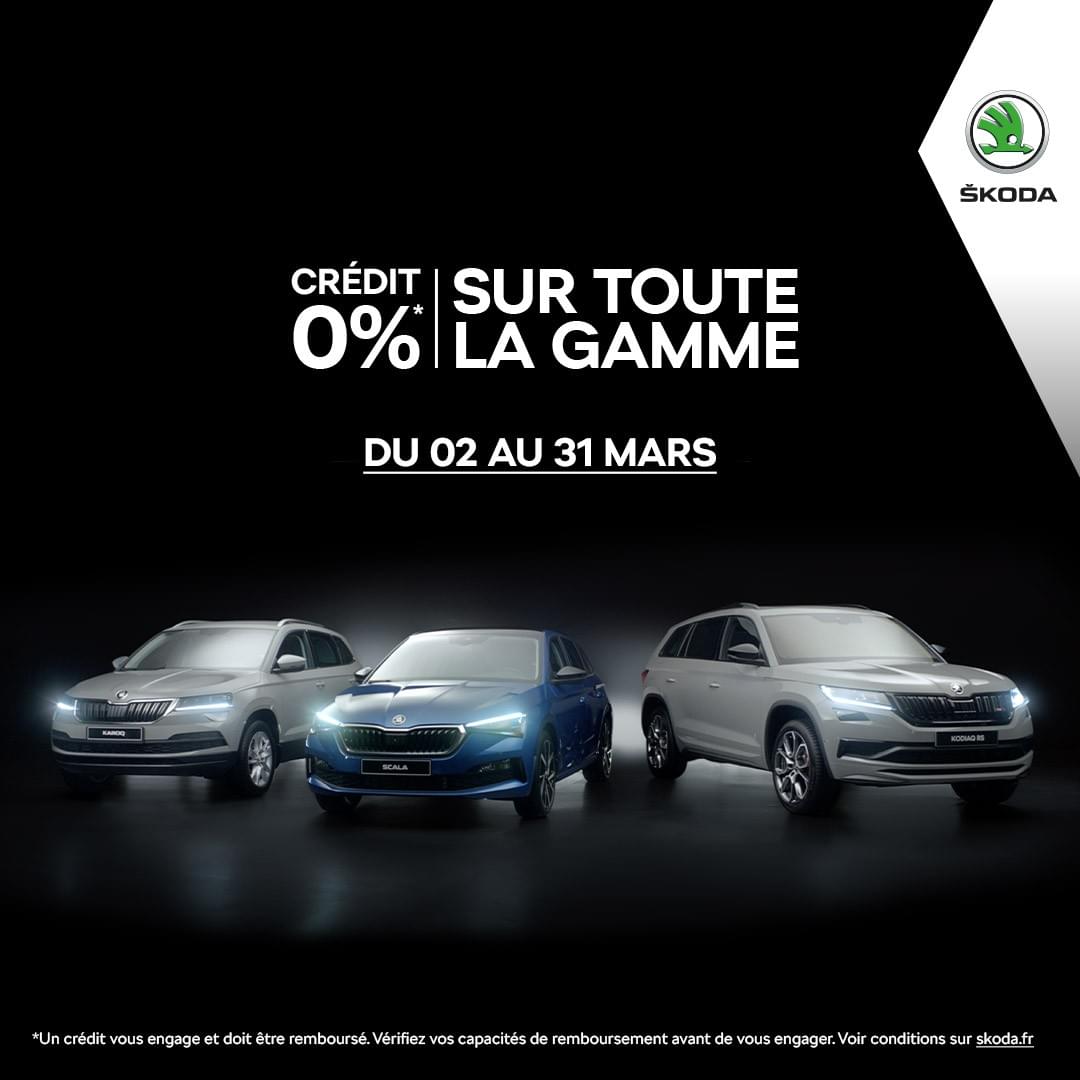 Crédit 0% auto Skoda Avignon Crédit 0% auto Skoda Avignon